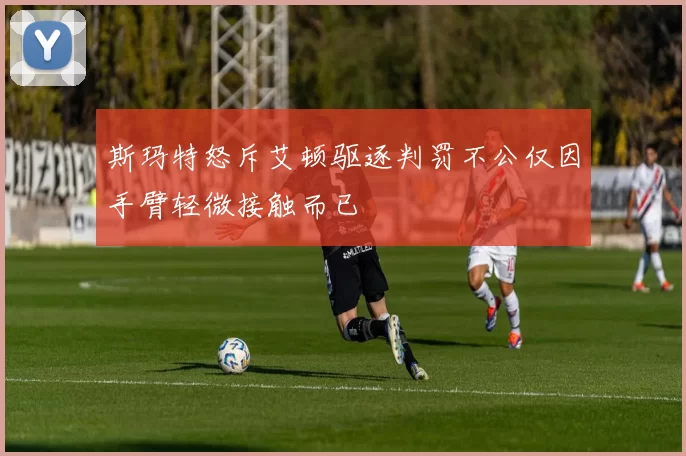 斯玛特怒斥艾顿驱逐判罚不公仅因手臂轻微接触而已